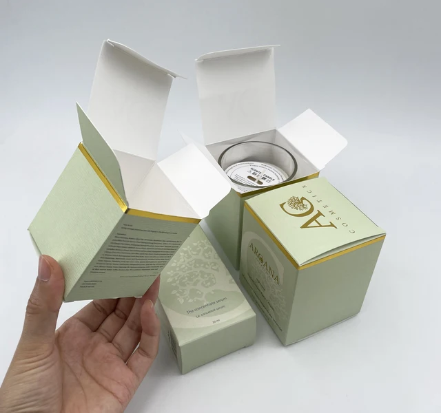 Custom Cream Boxes