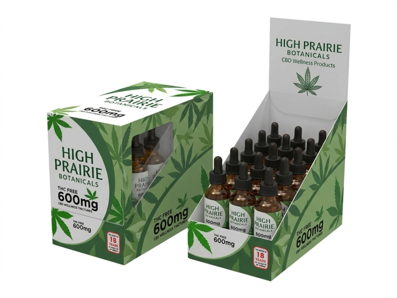 Custom CBD Oil Packaging Boxes