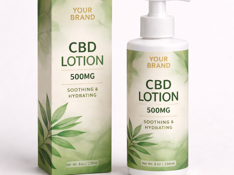 CBD Lotion Boxes