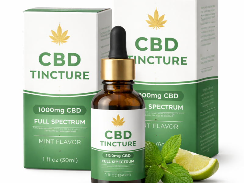 CBD Tincture Boxes