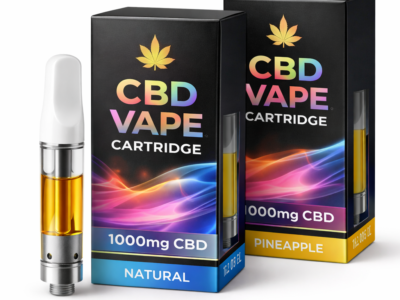 CBD Vape Cartridge Boxes