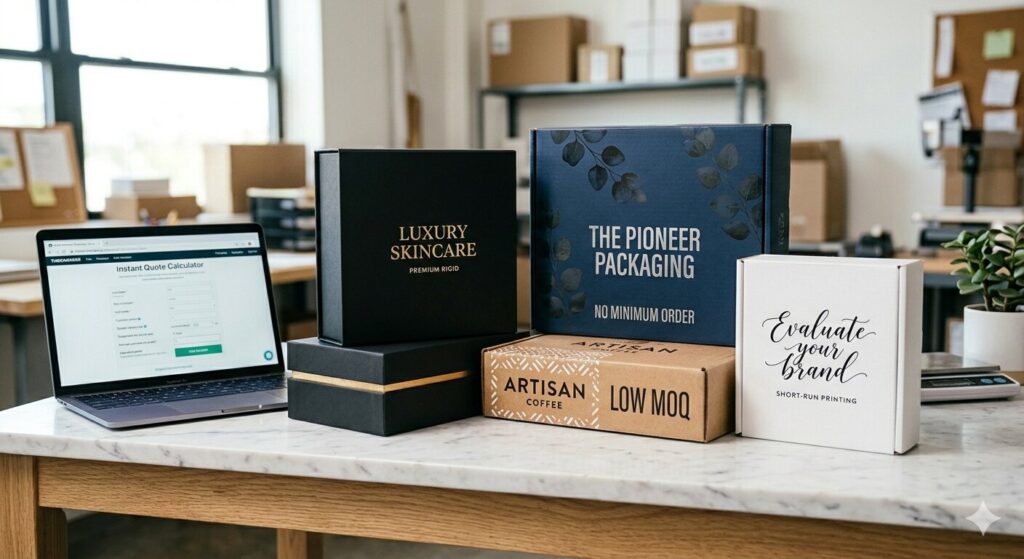Custom Packaging Boxes With No Minimum Order