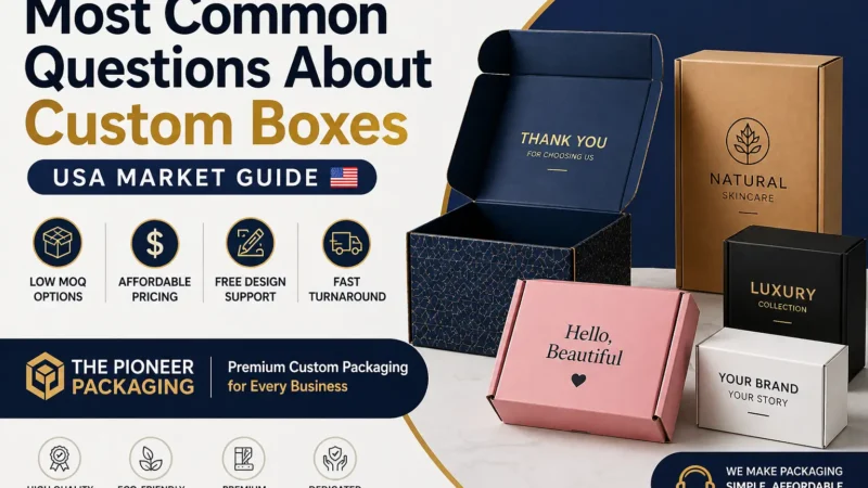 Most Common Questions About Custom Boxes