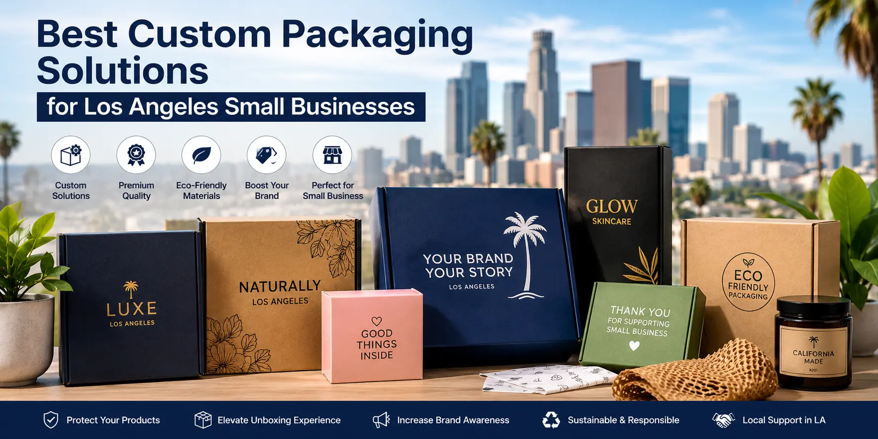 Best Custom Packaging Solutions for Los Angeles Small Businesses