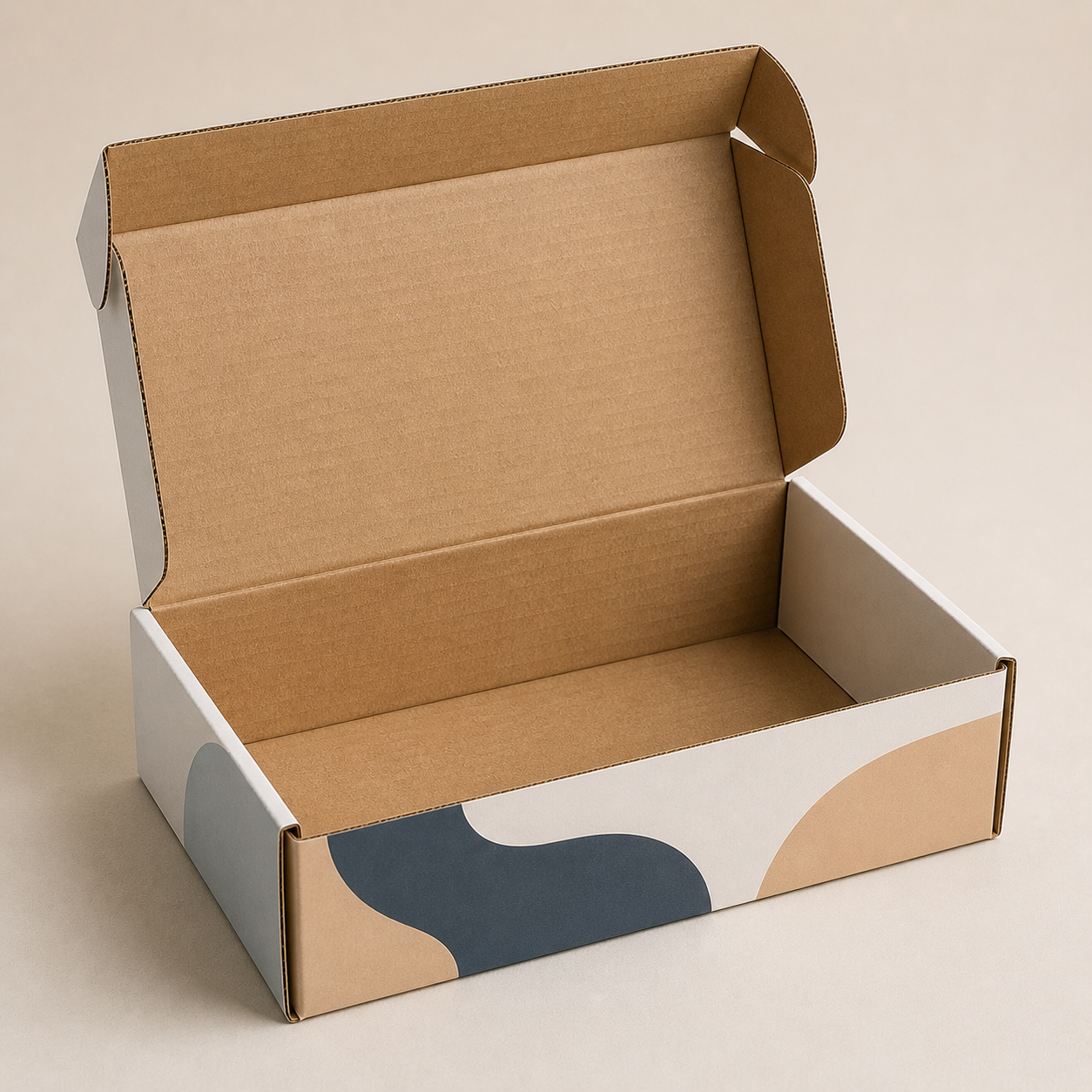corrugated material