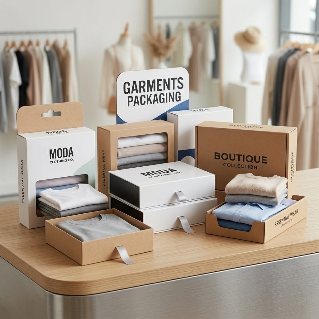 apparel packaging Boxes