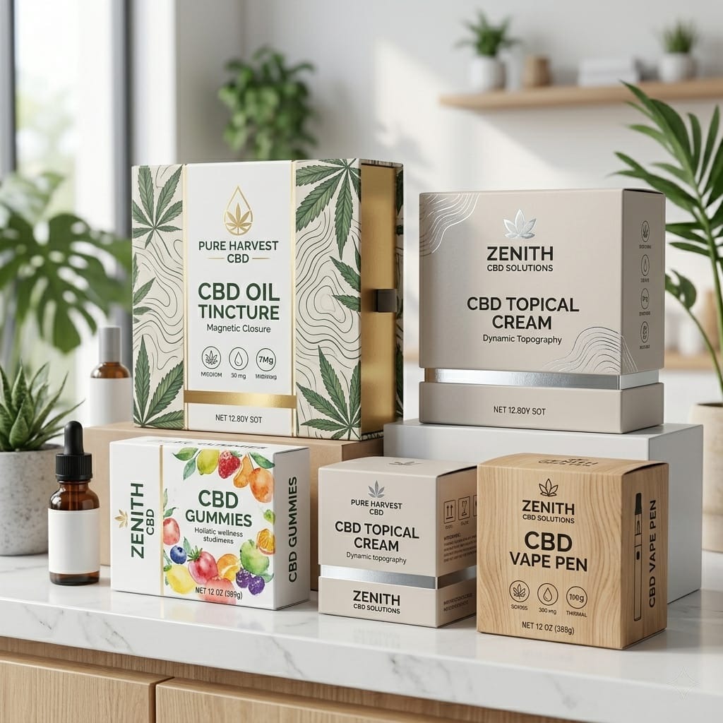 custom cbd packaging boxes