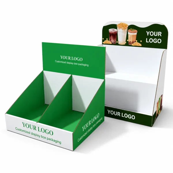 Custom Counter Display Boxes Wholesale | Free Shipping & No MOQ