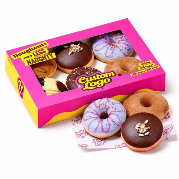Custom Donut Boxes | Bakery Boxes, No MOQ & Free Shipping
