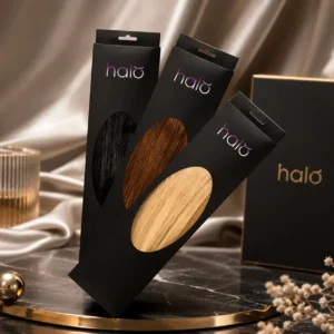 wholesale custom hair extension boxes for retail display