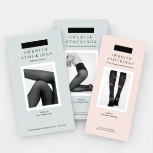Custom printed tights packaging