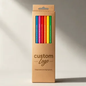 custom cardboard stationery boxes with die cut window