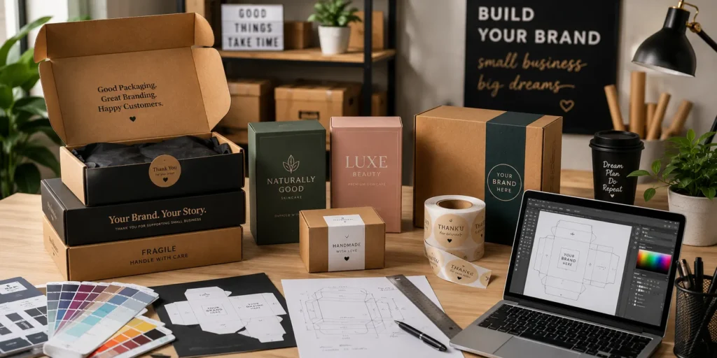 how to get custom packaging for small business