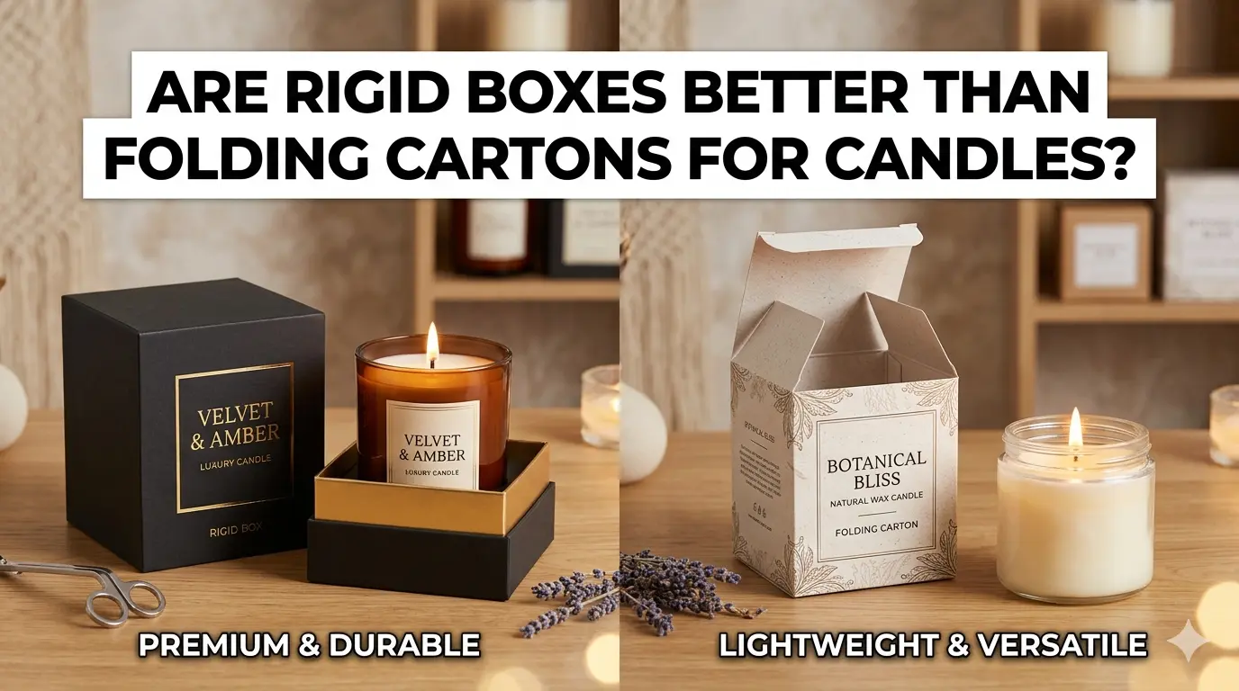 Are Rigid Boxes Better Than Folding Cartons for Candles