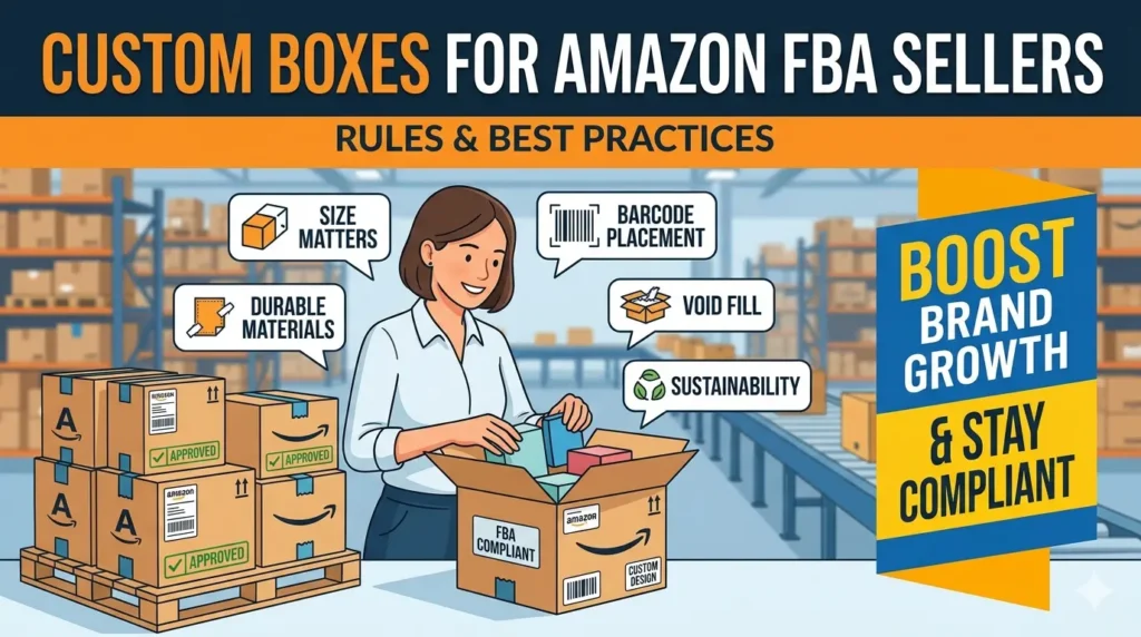 Custom Boxes for Amazon FBA Sellers Rules and Best Practices