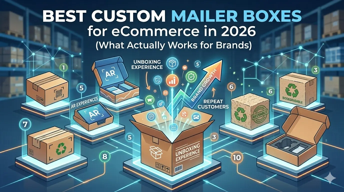 Best Custom Mailer Boxes for eCommerce in 2026