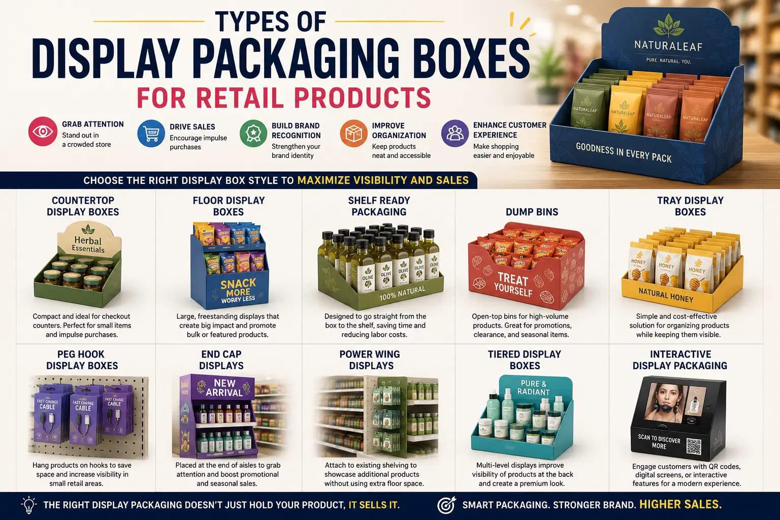 Guide to retail display packaging
