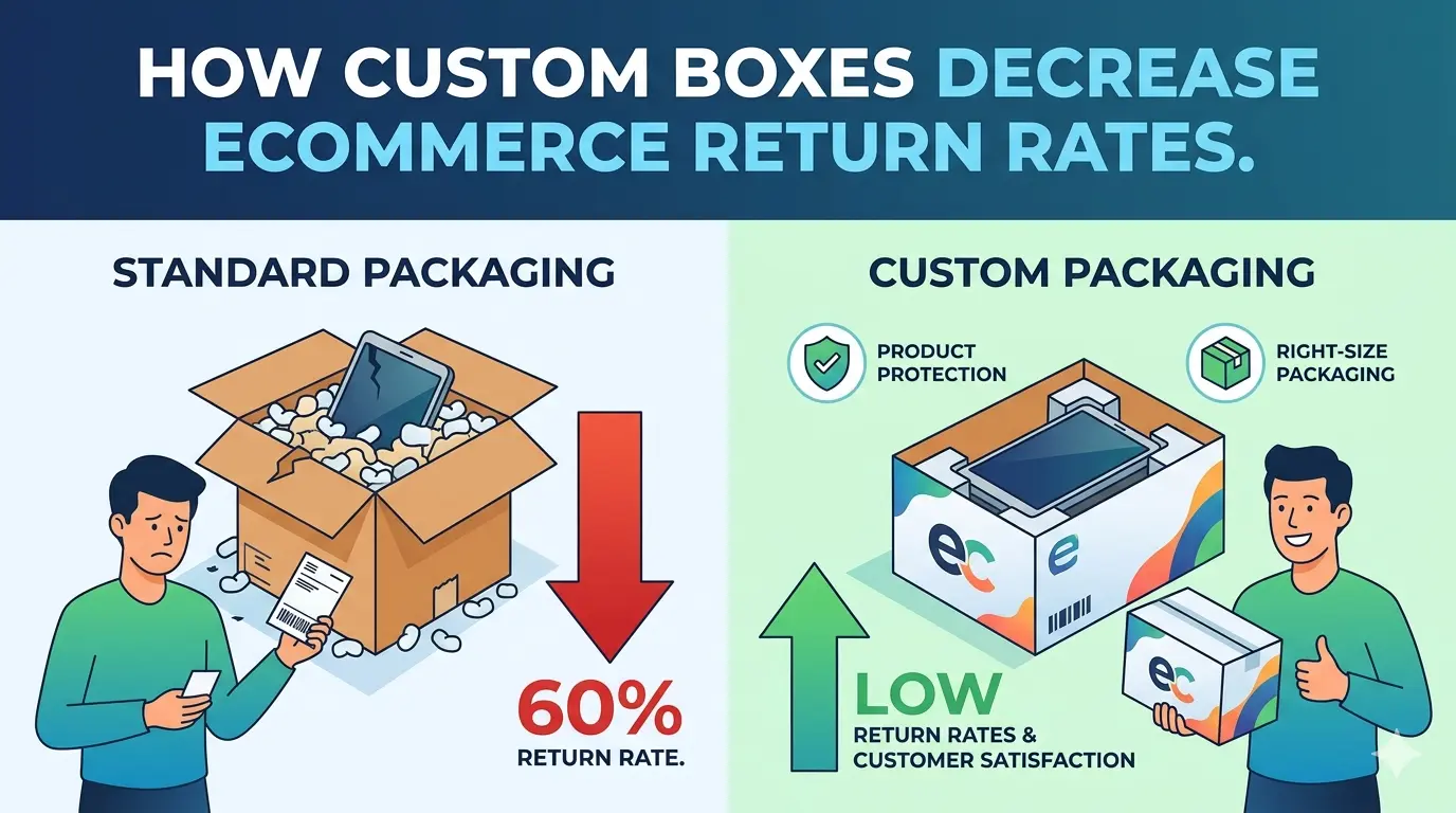 How Custom Boxes Decrease eCommerce Return Rates