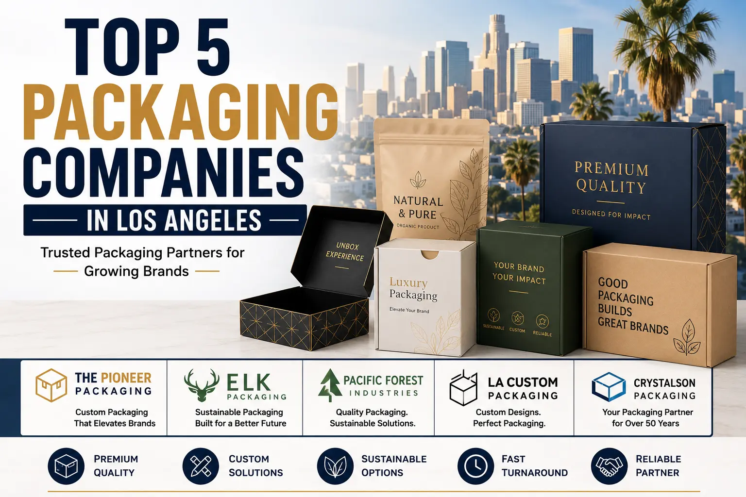Top packaging companies in Los Angeles