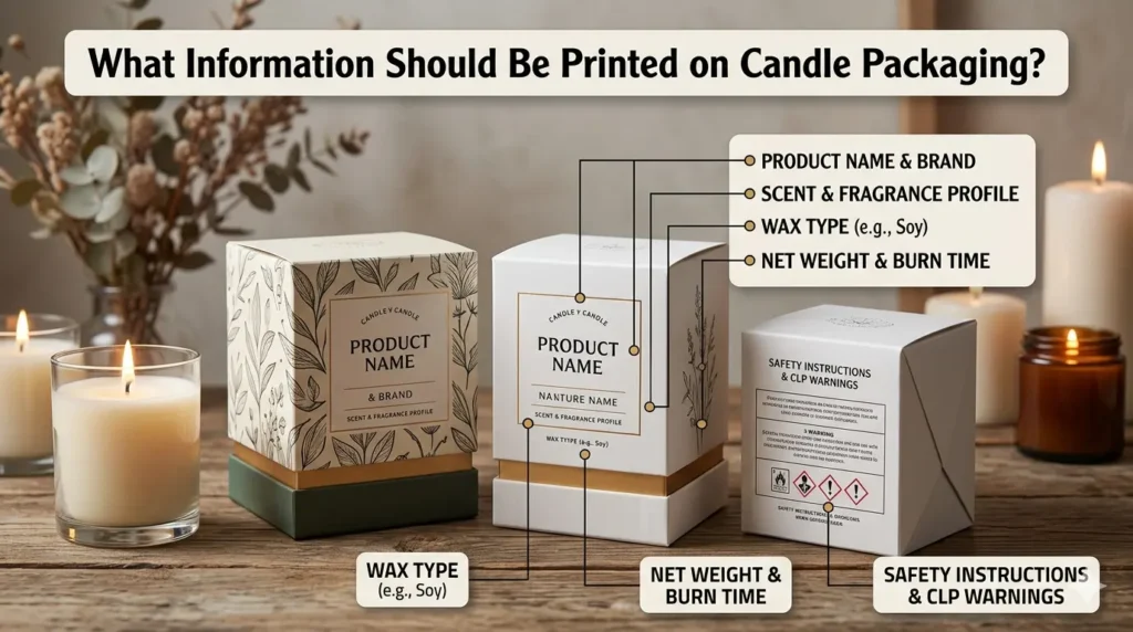 What Information Should Be Printed on Candle Packaging