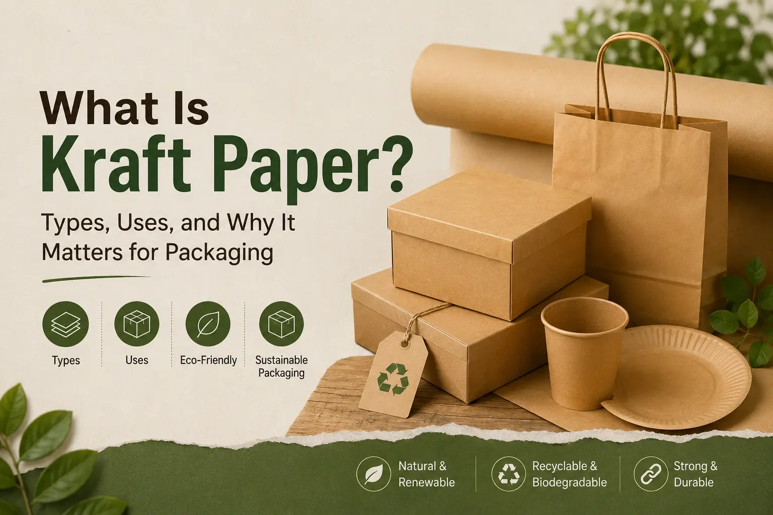 What Is Kraft Paper Types, Uses, and Why It Matters for Packaging