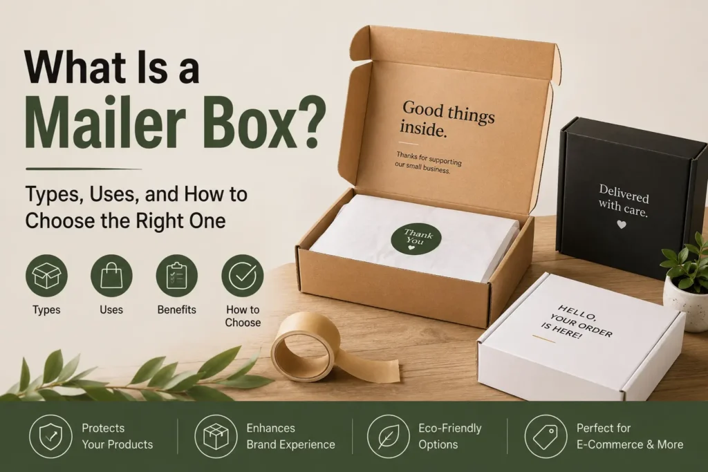 What Is a Mailer Box Types, Uses, and How to Choose the Right One
