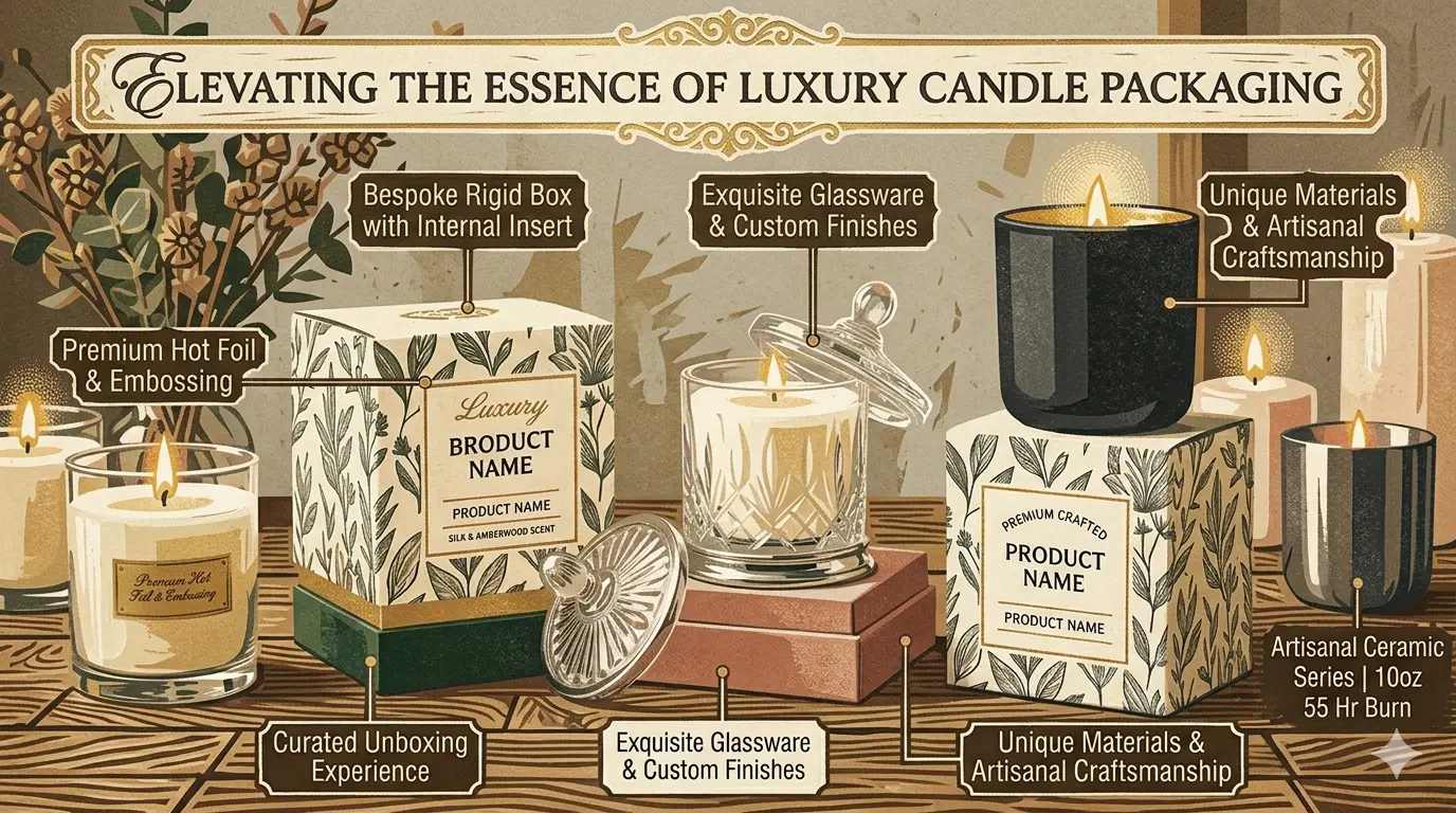 What Is the Best Packaging for Luxury Candle Brands