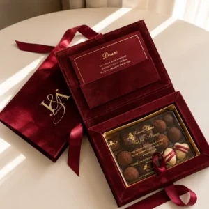 box invitations for wedding