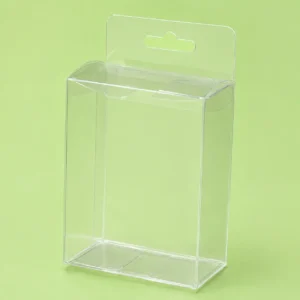 Clear pvc box package