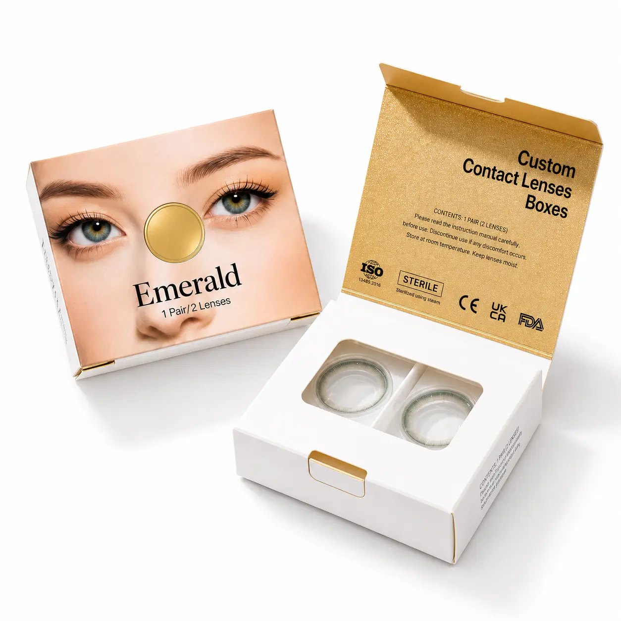Contact Lens box