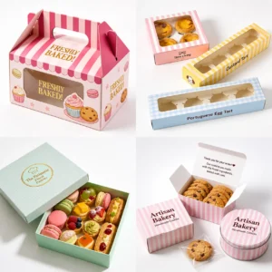 Custom bakery packaging boxes