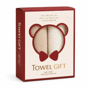 Custom bath towel boxes
