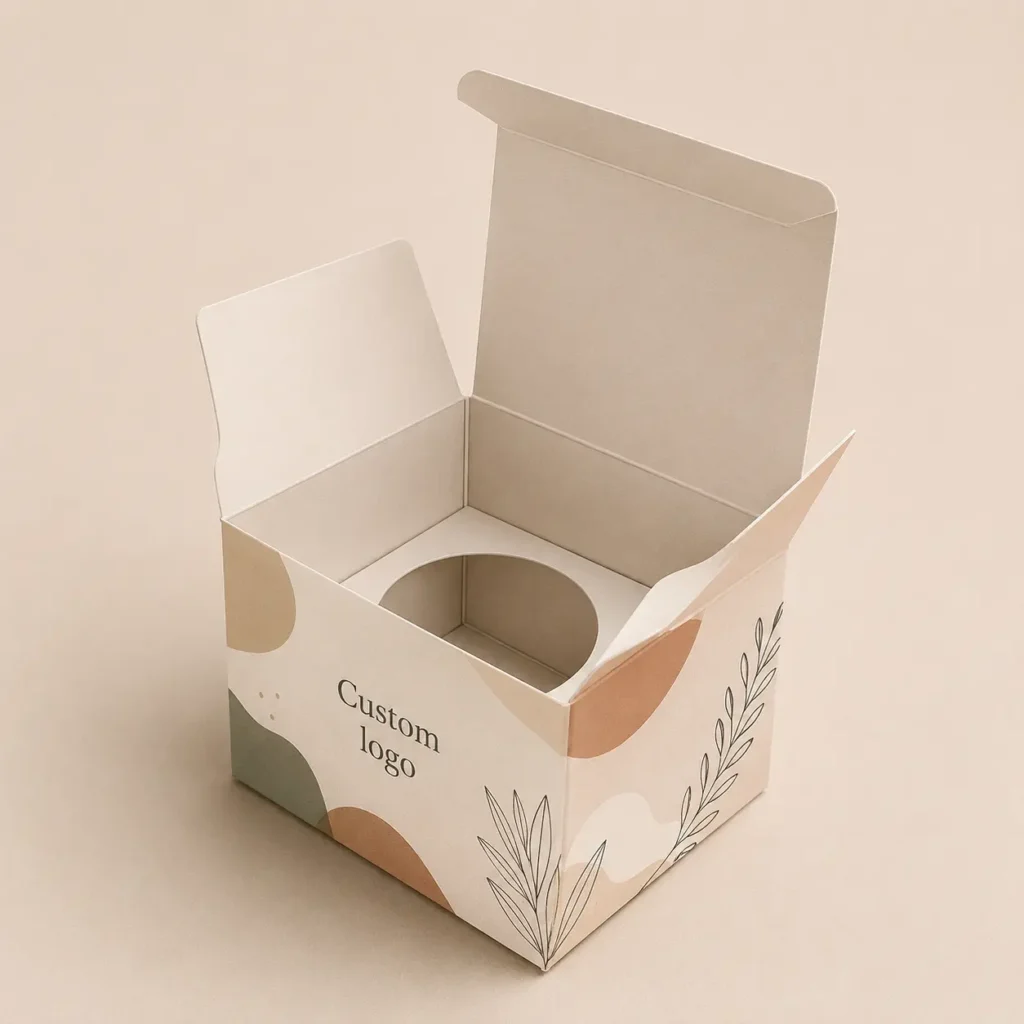 Custom boxes with inserts for candles
