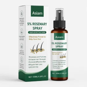 custom hair spray packaging