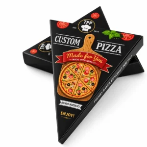 Custom pizza slice boxes with logo
