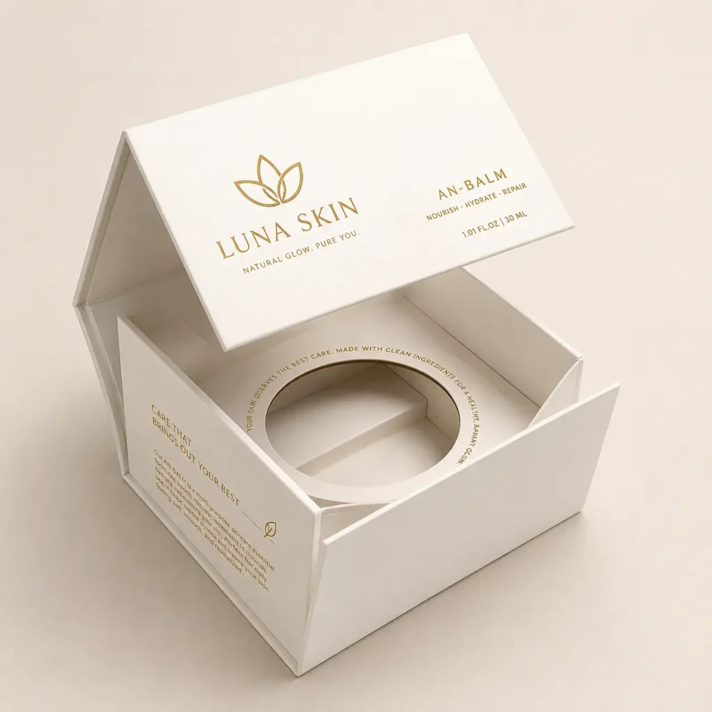Custom rigid candle boxes with inserts