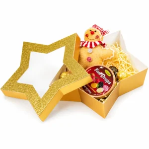 Custom star shaped rigid boxes
