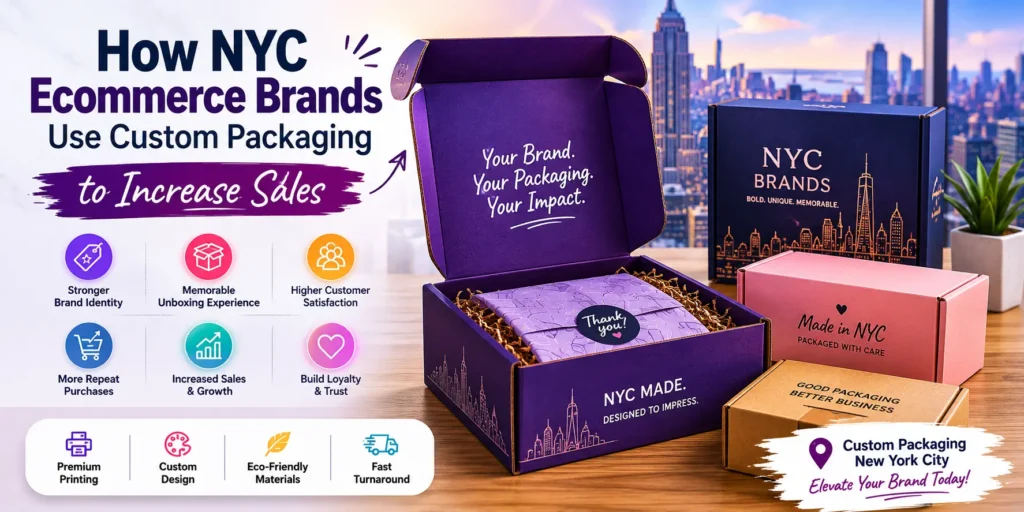 How NYC Ecommerce Brands Use Custom Packaging to Increase Sales