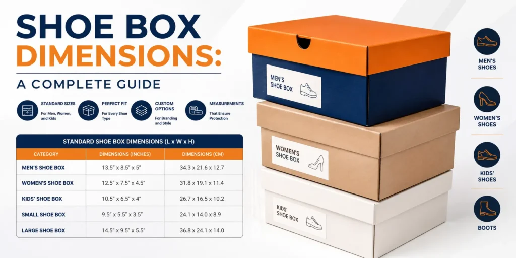 Shoe Box Dimensions A Complete Guide