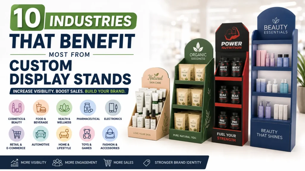 10 Industries That Benefit Most from Custom Display Stands