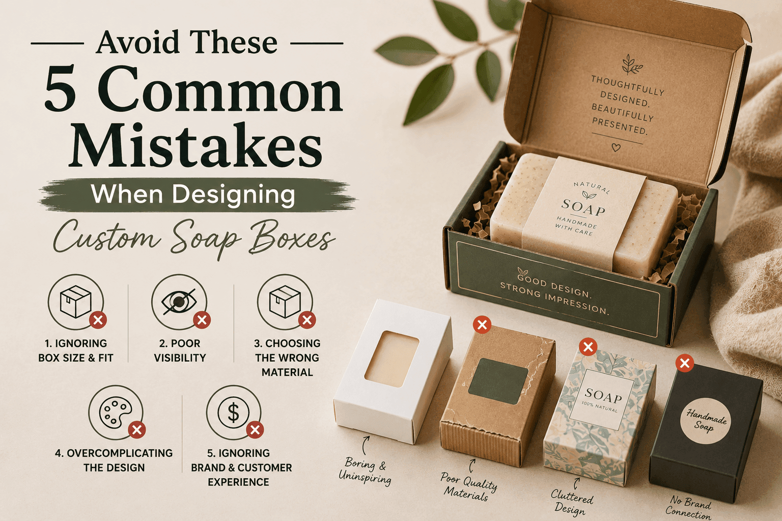 Avoid these common soap packaging mistakes
