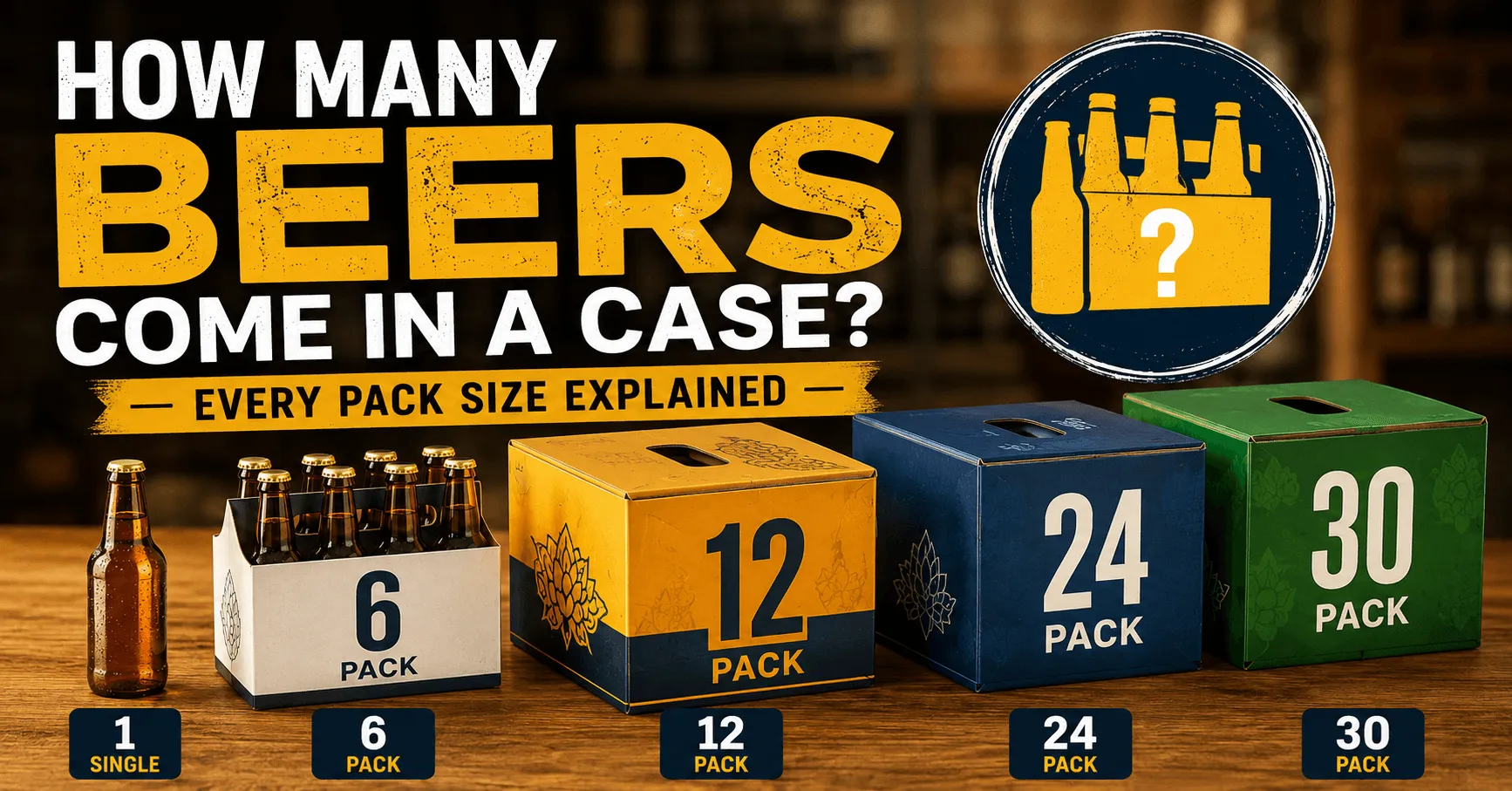 How many beers come in a case