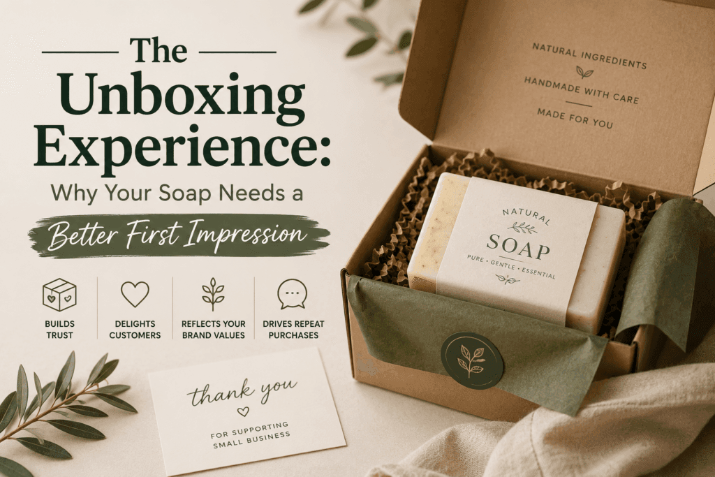 Unboxing a premium soap experience