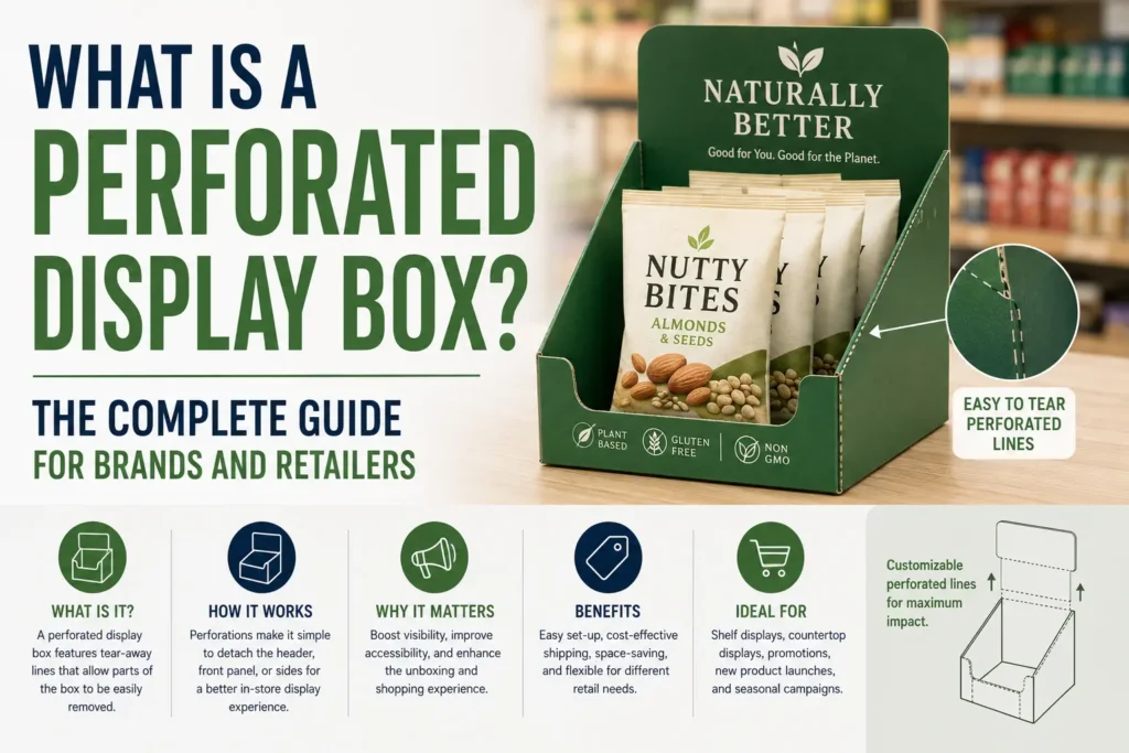 What Is a Perforated Display Box The Complete Guide for Brands and Retailers