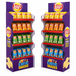 Custom cardboard display stands