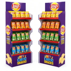 Custom cardboard display stands
