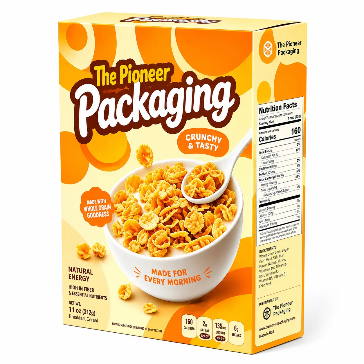 Custom cereal boxes