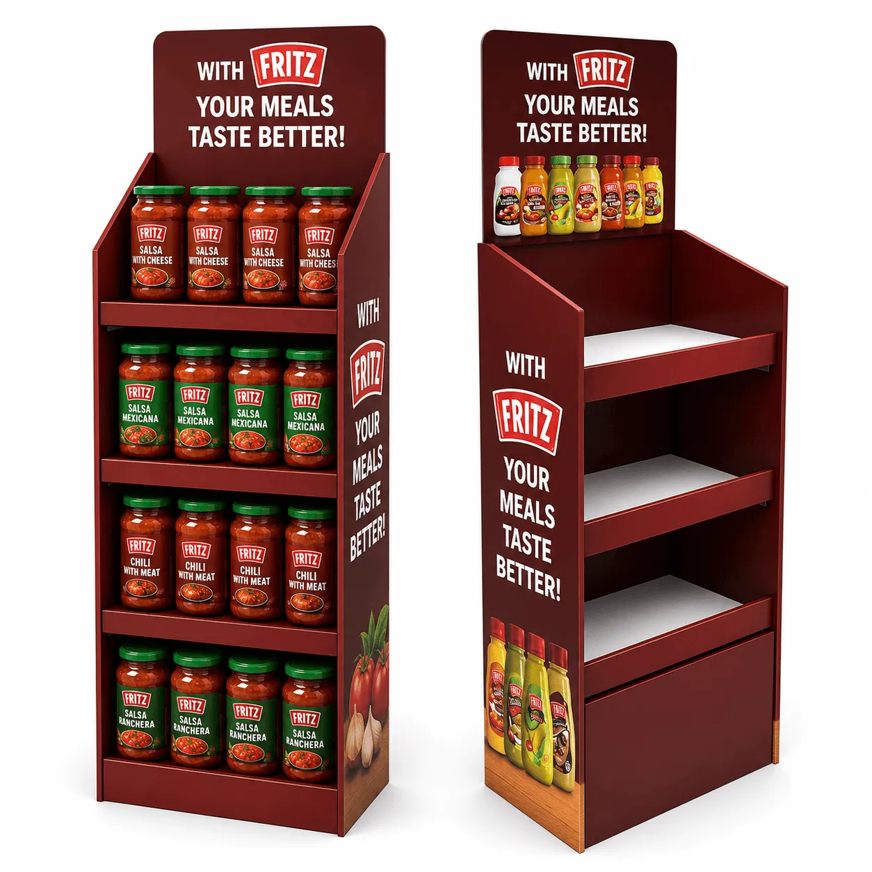 Custom display stands