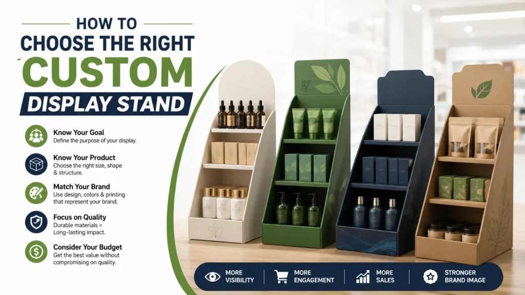 How to Choose the Right Custom Display Stand