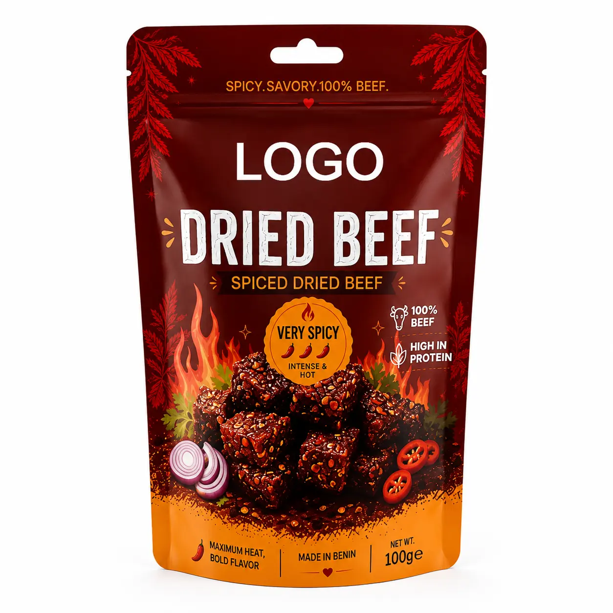 Beef jerky packaging bags (5)